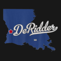 Deridder Louisiana La Map T Shirt Flannel Shirt | Artistshot