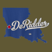 Deridder Louisiana La Map T Shirt Vintage Short | Artistshot