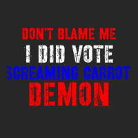 Don't Blame Me I Didn't Vote Screaming Carrot Demon Men's T-shirt Pajama Set | Artistshot