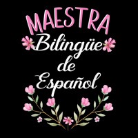 Maestra Bilingue De Espanol  Bilingual Teacher Spanish Adjustable Cap | Artistshot