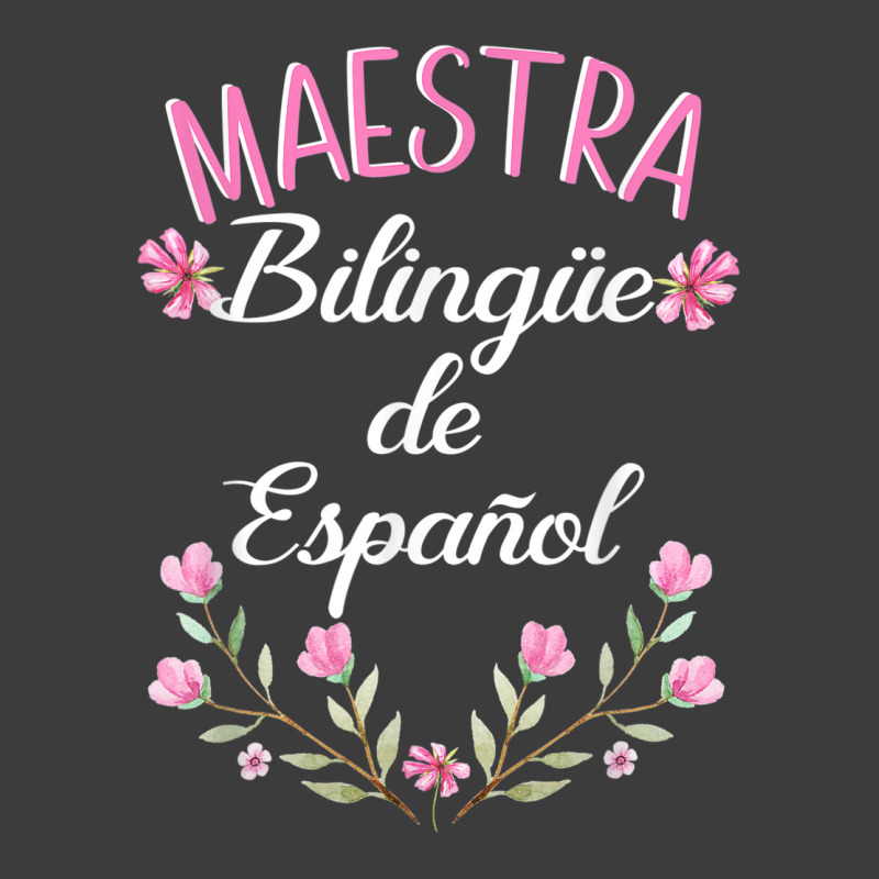 Maestra Bilingue De Espanol  Bilingual Teacher Spanish Men's Polo Shirt by DAGUILERA | Artistshot