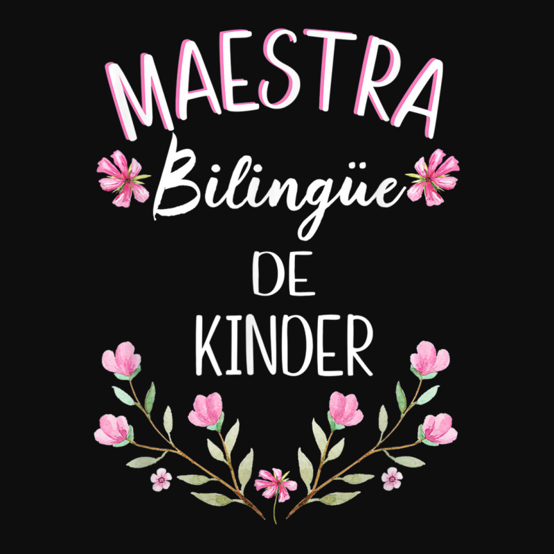 Maestra Bilingue Shirt Bilingual Teacher Spanish Kinder Crop Top by DAGUILERA | Artistshot