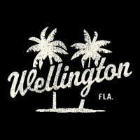 Limited Edition Wellington Florida Vintage 70s Palm Trees Adjustable Cap | Artistshot