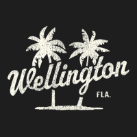 Limited Edition Wellington Florida Vintage 70s Palm Trees Classic T-shirt | Artistshot