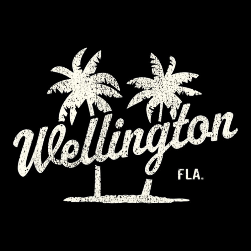 Limited Edition Wellington Florida Vintage 70s Palm Trees Long Sleeve Baby Bodysuit | Artistshot