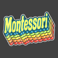 Montessori Retro Back To School Gift For Teachers Christmas Vintage T-shirt | Artistshot