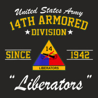 14th Armored Division Ladies Fitted T-shirt | Artistshot