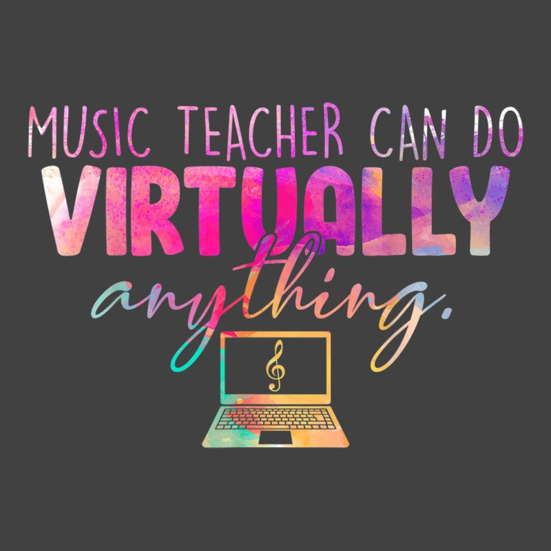 Music Teachers Can Do Virtually Anything Back To School Vintage T-shirt | Artistshot