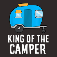 Camping King Of The Camper Rv Camper Dad Camper King Racerback Tank | Artistshot