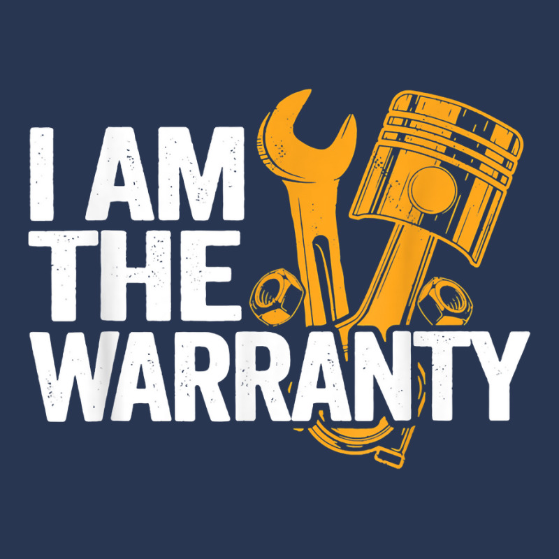 I Am The Warranty Race Car Parts Repair Guy Funny Mechanic T Shirt Ladies Denim Jacket by casimircorjki0 | Artistshot