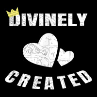 Unisex Distressed Divinely Created Cotton Fiber Design Tee T Shirt Cropped Hoodie | Artistshot