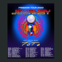 Jrny Freedom Tour 2023 With Locations Ang Dates Women's Triblend Scoop T-shirt | Artistshot