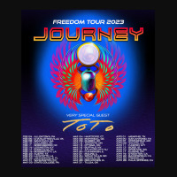 Jrny Freedom Tour 2023 With Locations Ang Dates Crop Top | Artistshot