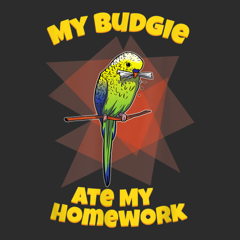 My Budgie Ate My Homework Budgerigar Parakeet Exclusive T-shirt | Artistshot