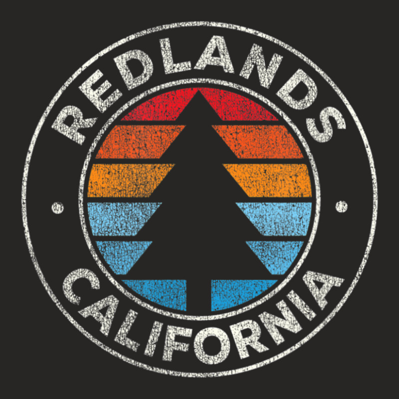 Trending Redlands California Ca Vintage Retro 70s Ladies Fitted T-Shirt by haodinhvan1 | Artistshot