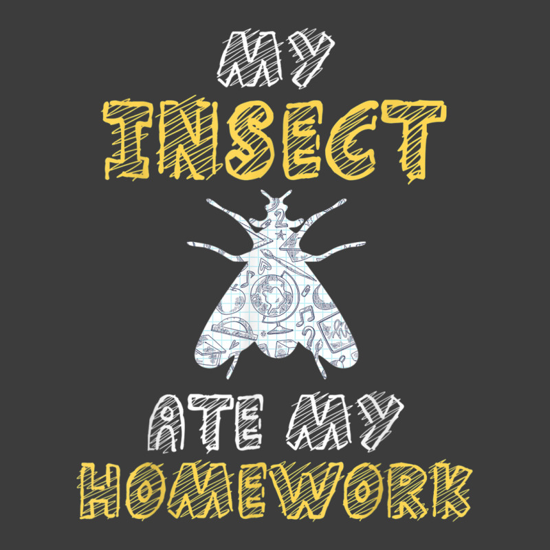 My Insect Ate My Homework Bug Fly Wasp Kid Back To School Men's Polo Shirt | Artistshot