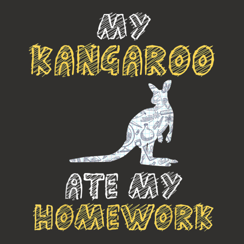 My Kangaroo Ate My Homework Wallaroo Joey Kid Back To School Champion Hoodie | Artistshot