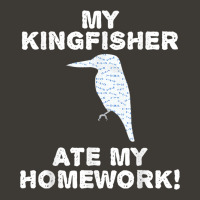 My Kingfisher Ate My Homework Bird Animal Back To School Kid Bucket Hat | Artistshot