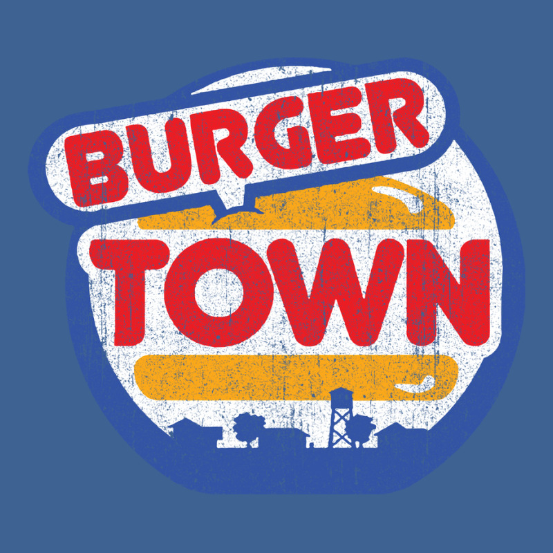 Burger Town Cute Men's Polo Shirt | Artistshot