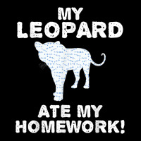 My Leopard Ate My Homework Panther Animal Back To School Kid V-neck Tee | Artistshot