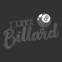 I Love Billiards Ball T Shirt Vintage Hoodie | Artistshot