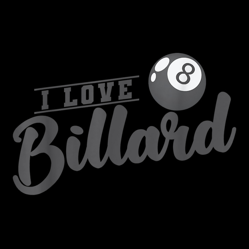 I Love Billiards Ball T Shirt Fleece Short | Artistshot