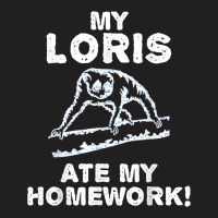 My Loris Ate My Homework Galago Potto Back To School Kid T-shirt | Artistshot