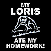 My Loris Ate My Homework Galago Potto Back To School Kid Men's Long Sleeve Pajama Set | Artistshot