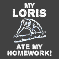 My Loris Ate My Homework Galago Potto Back To School Kid Vintage T-shirt | Artistshot