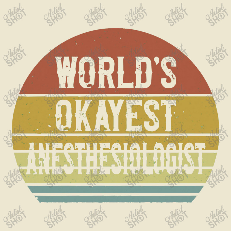 Anesthesiologist T Shirt World's Okayest Anesthesiologist Cropped Hoodie | Artistshot