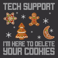 Funny Christmas Tech Support  Computer Progra Quote Vintage Hoodie | Artistshot