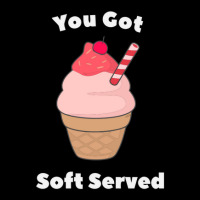 Get Soft Served Ice Cream Pun Pocket T-shirt | Artistshot