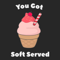 Get Soft Served Ice Cream Pun Men's T-shirt Pajama Set | Artistshot