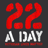 22 A Day Veteran Lives Matter Awareness Vintage Short | Artistshot