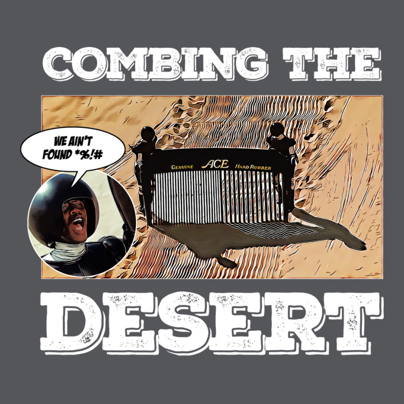 Combing The Desert Red Ladies Fitted T-Shirt by mokabaalevak | Artistshot