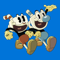 Cuphead And Mugman Blue Graphic T-shirt | Artistshot