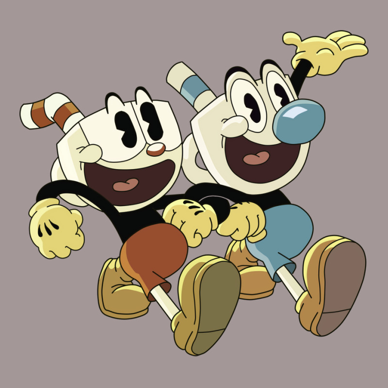 Cuphead And Mugman Blue Vintage Short | Artistshot