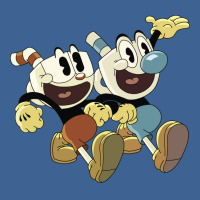 Cuphead And Mugman Blue Men's Polo Shirt | Artistshot