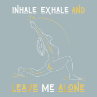 Inhale Exhale & Leave Me Alone Mental Self Help Love Woman T Shirt Unisex Sherpa-lined Denim Jacket | Artistshot