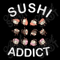 Womens Sushi Addict Japan Food Cute Kawaii Vneck Women's V-neck T-shirt | Artistshot