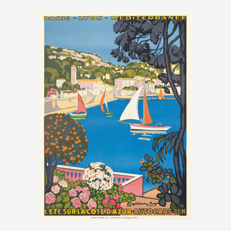 1926 France Summer On The Cote D'azur Travel Classic T-shirt | Artistshot