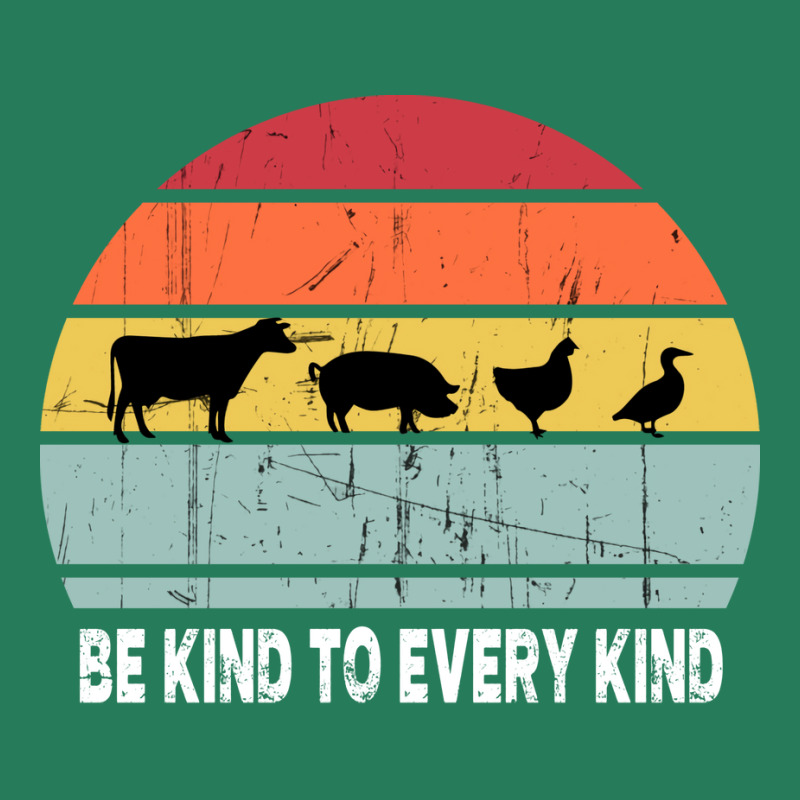 Be Kind To Every Kind T  Vegan Vegetarian Retro Quote T-shirt | Artistshot