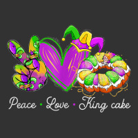 Peace Love King Cake Shirt A Mardi Gras Party Carnival T Shirt Baby Bodysuit | Artistshot