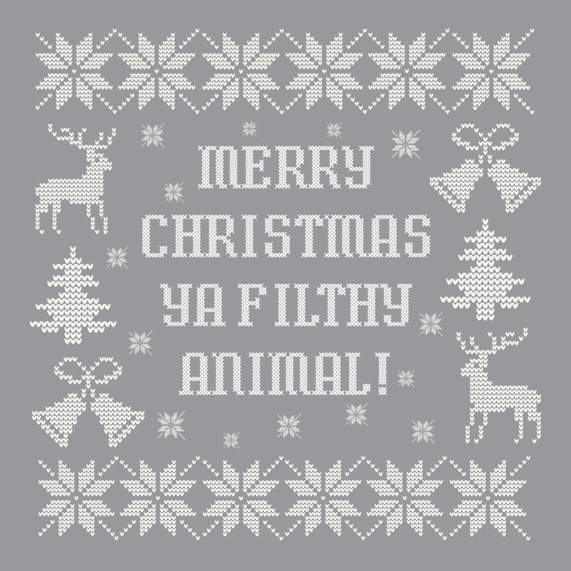 Merry Christmas Ya Filthy Animal Stars Crewneck Sweatshirt | Artistshot