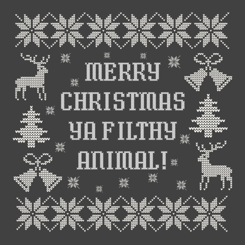 Merry Christmas Ya Filthy Animal Stars Vintage T-shirt | Artistshot