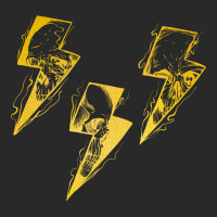 Lightning Skull Gold Toddler T-shirt | Artistshot