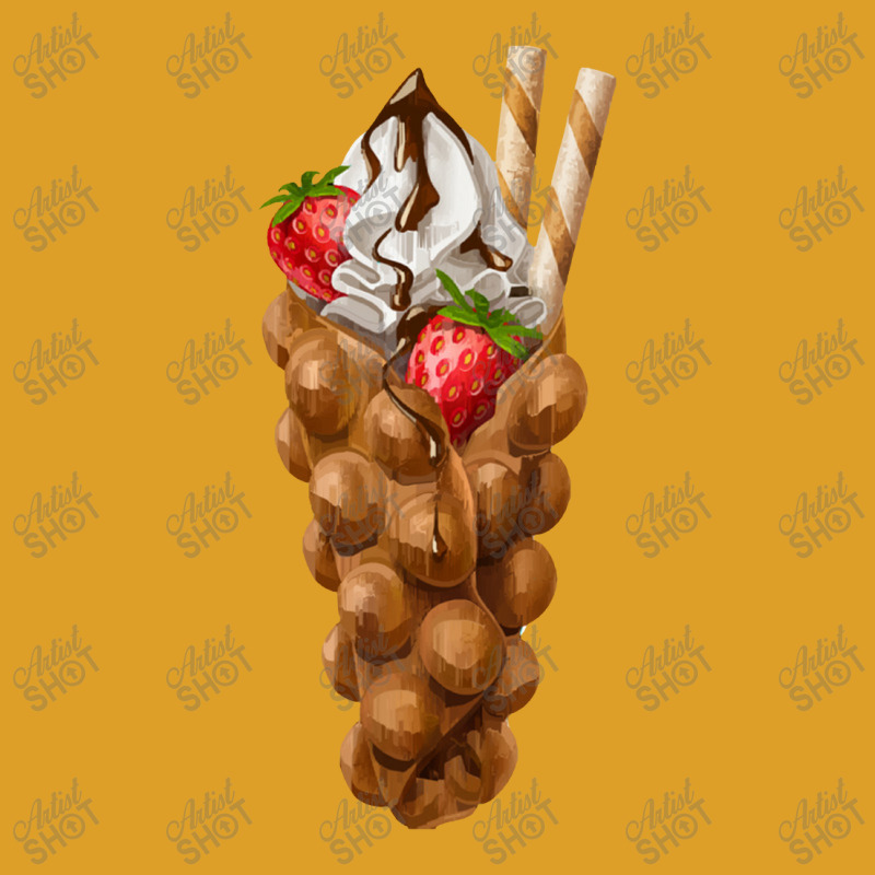 Bubble Waffle Ice Cream ,egg Bubble Waffle Vanilla Ice Cream T-Shirt by tomjerrycrush39 | Artistshot