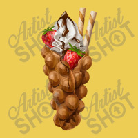 Bubble Waffle Ice Cream ,egg Bubble Waffle Vanilla Ice Cream Graphic T-shirt | Artistshot