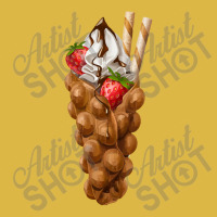 Bubble Waffle Ice Cream ,egg Bubble Waffle Vanilla Ice Cream Classic T-shirt | Artistshot