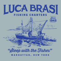 Luca Brasi Fishing Charters Hipster Unisex Sherpa-lined Denim Jacket | Artistshot